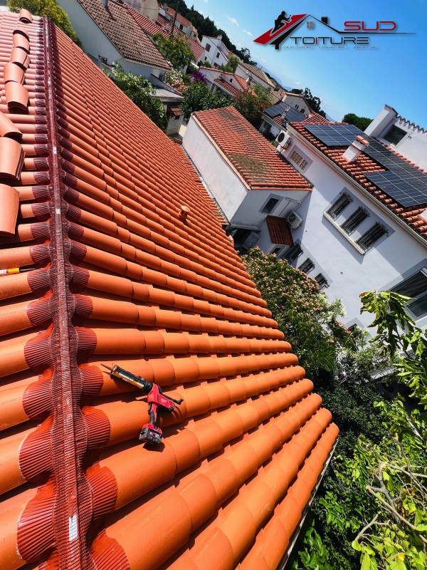 Création d’un faîtage avec closoir ventilé à Canet en Roussillon