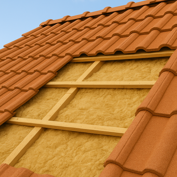 isolation de toiture par un couvreur spécialise Sud Toiture Pia dans les Pyrénées Orientales