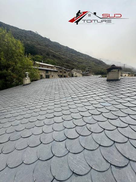 artisan couvreur pour toiture ardoise font romeu pyrénées