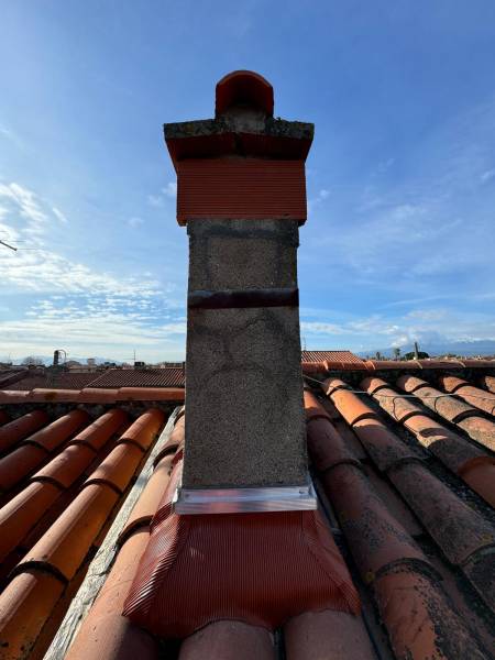 couvreur pour étanchéité cheminée pézilla la rivière