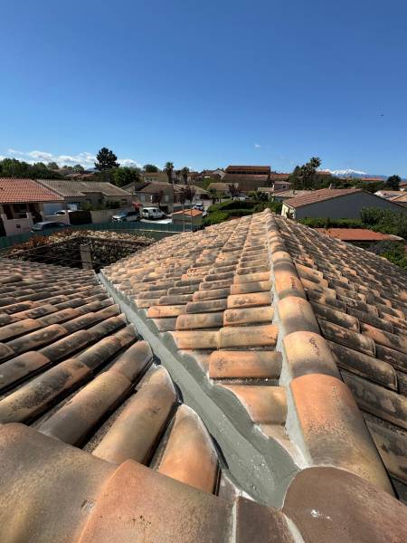 Étanchéité d’une noue avec fibre coat à Perpignan - Sud Toiture
